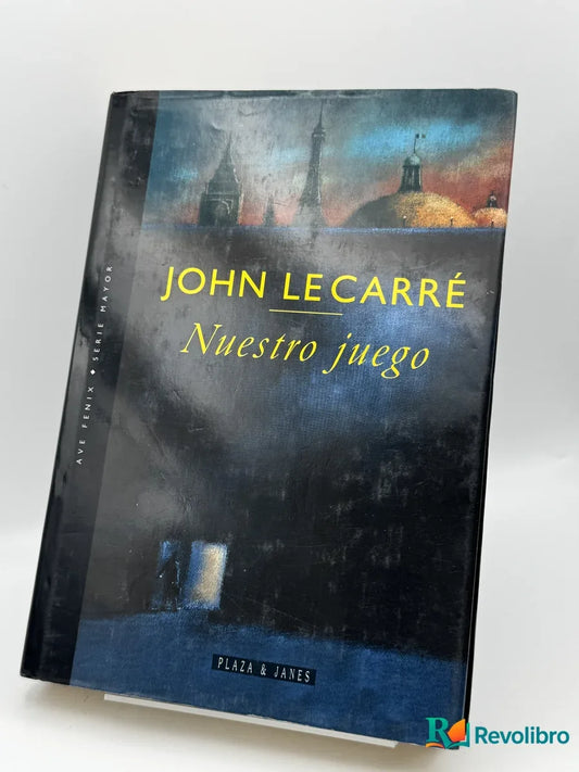 Portada de Nuestro juego de John Le Carré, libro de segunda mano