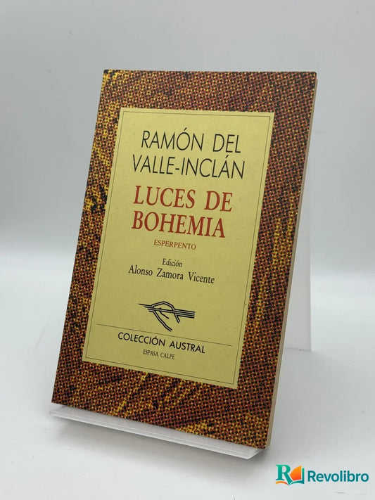 Portada de Luces de Bohemia de Ramón del Valle-Inclán, libro de segunda mano