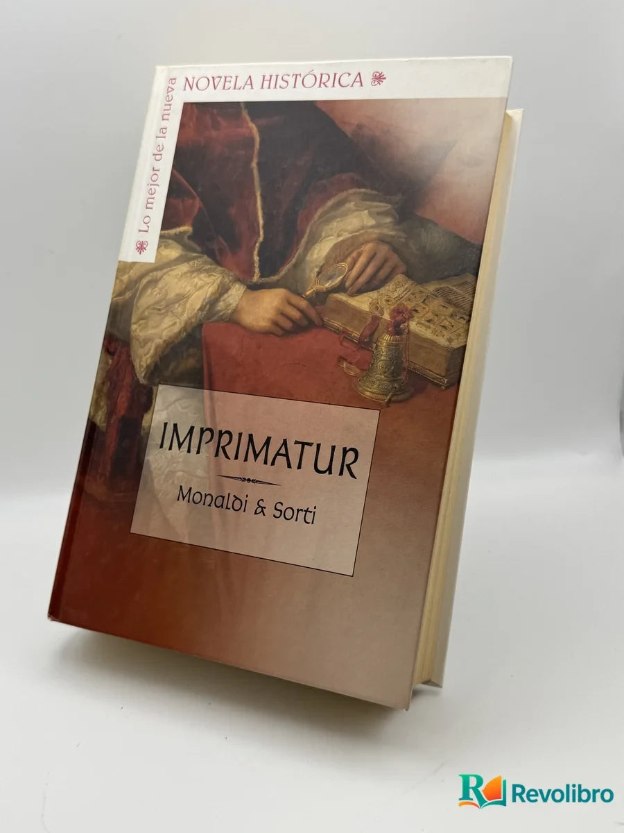 Portada de Imprimatur de Monaldi & Sorti, libro de segunda mano