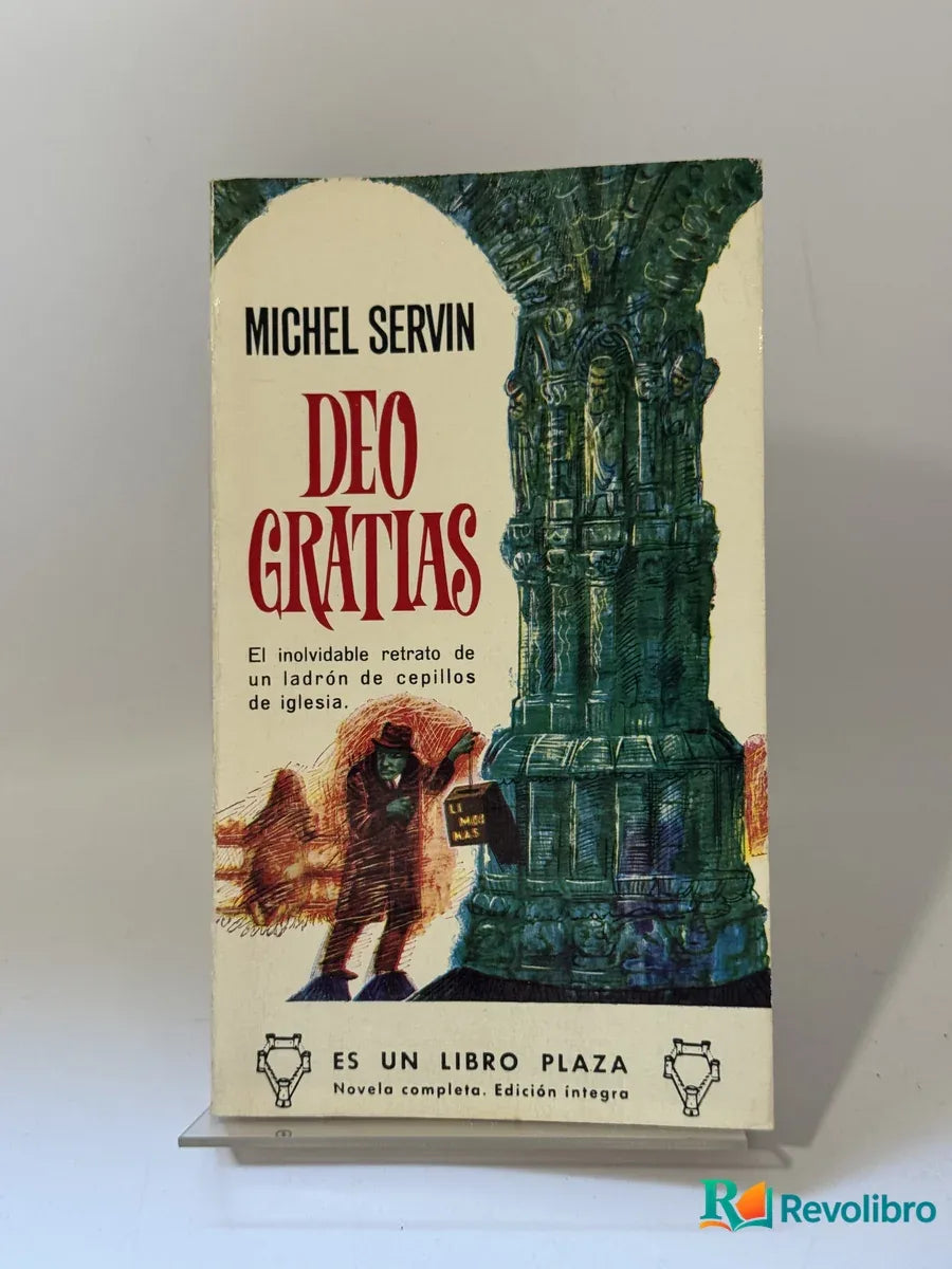 Portada de Deo Gratias de Michel Servin, libro de segunda mano