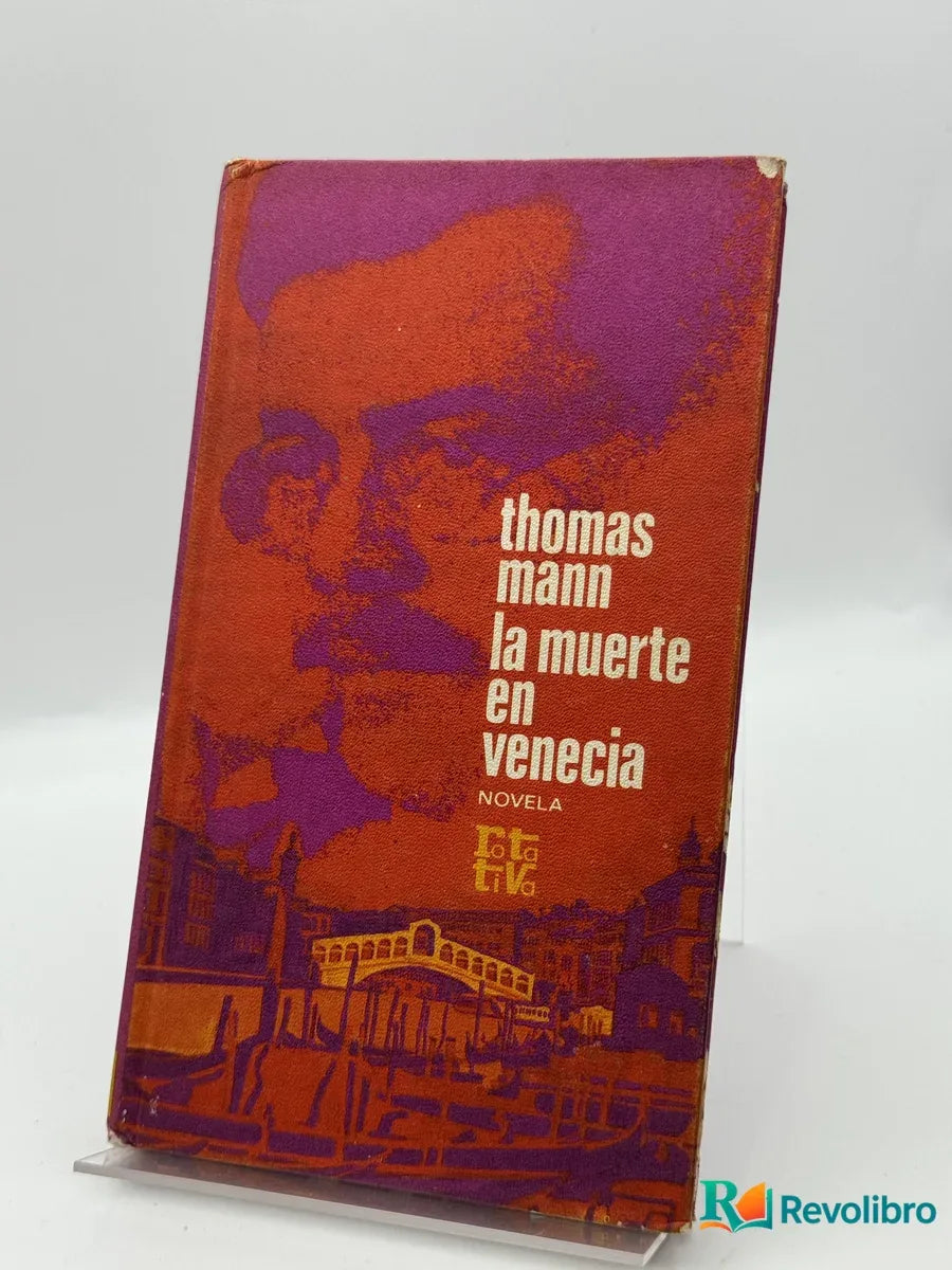 Portada de La muerte en Venecia de Thomas Mann, libro de segunda mano