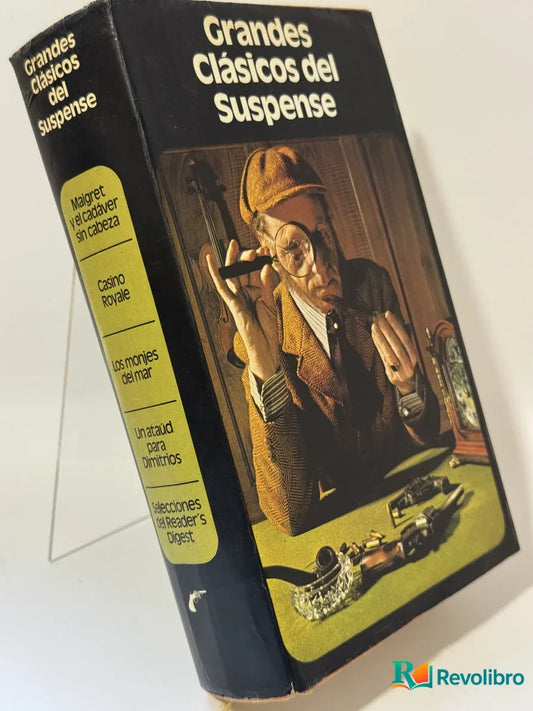Portada de Grandes Clásicos del Suspense 1, libro de segunda mano