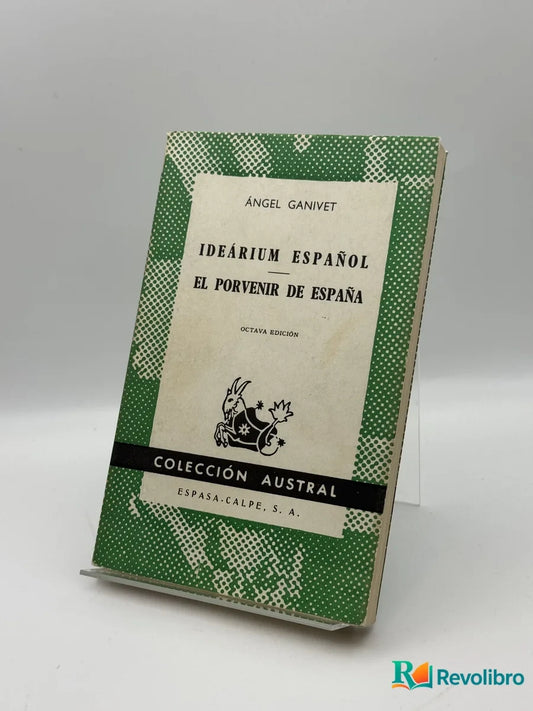 Portada de Idearium Español de Ángel Ganivet, libro de segunda mano