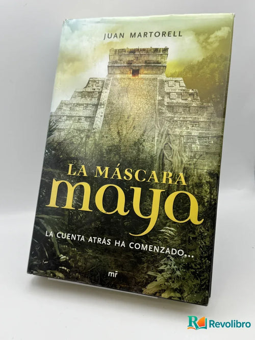 Portada de La máscara maya de Juan Martorell, libro de segunda mano