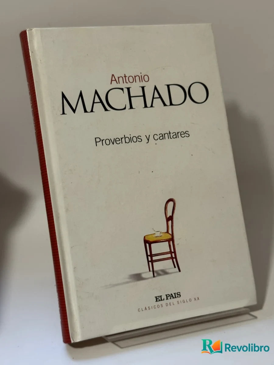 Portada de Proverbios y cantares de Antonio Machado, libro de segunda mano