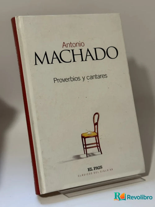 Portada de Proverbios y cantares de Antonio Machado, libro de segunda mano