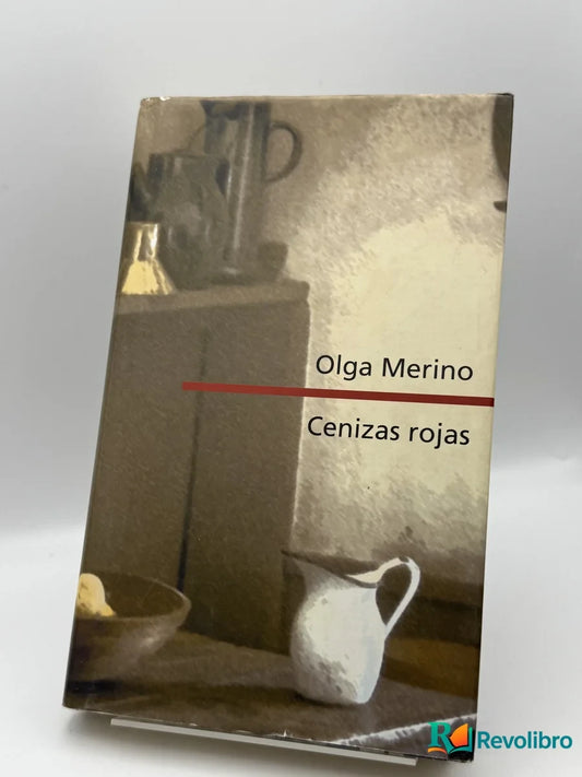 Portada de Cenizas rojas de Olga Merino, libro de segunda mano
