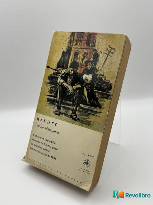 Portada de Kaputt de Curzio Malaparte, libro de segunda mano
