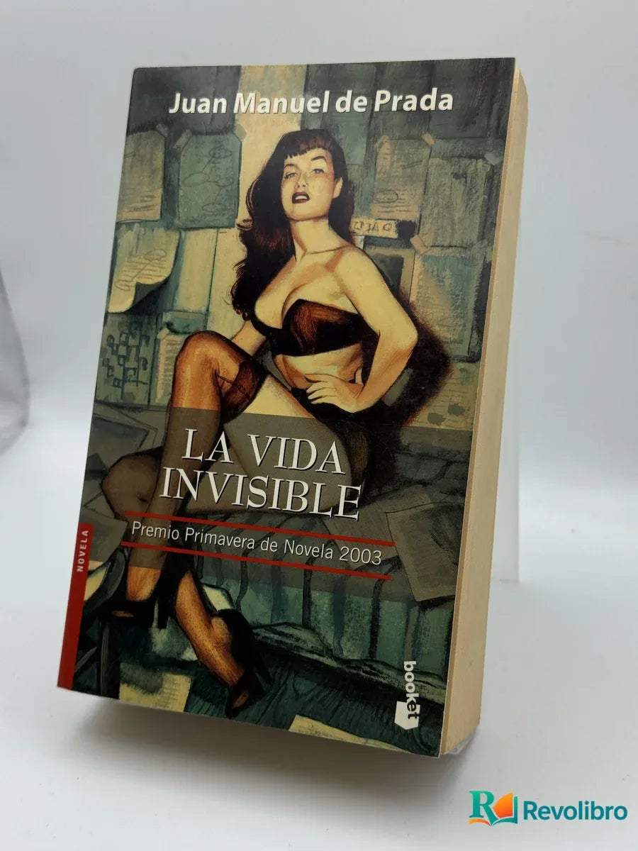 Portada de La vida invisible de Juan Manuel de Prada, libro de segunda mano