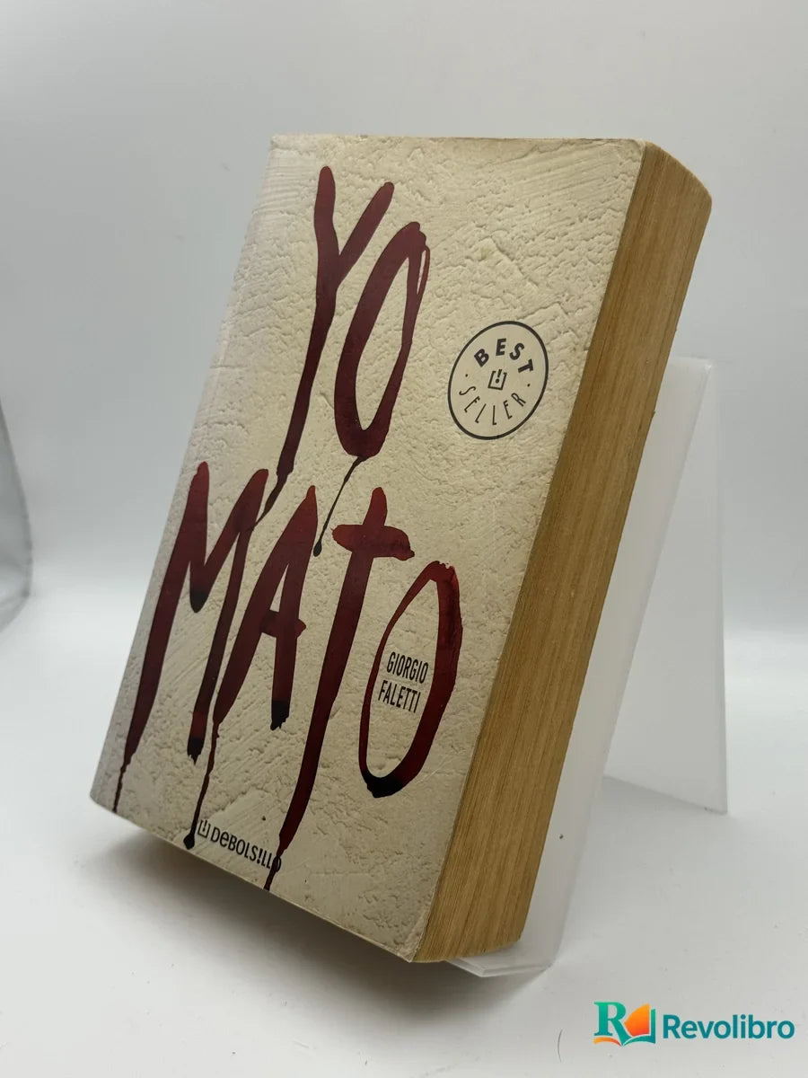Portada de Yo Mato de Giorgio Faletti, libro de segunda mano