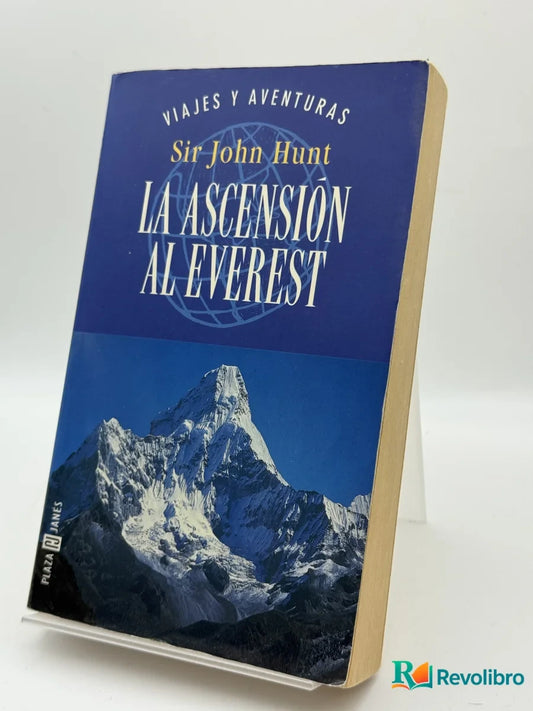 Portada de LA ASCENSIÓN AL EVEREST de Sir John Hunt, libro de segunda mano