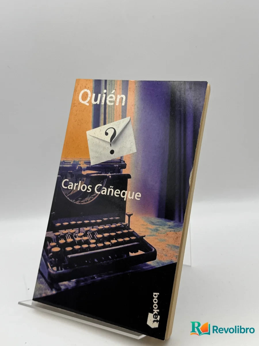 Portada de Quién de Carlos Cañeque, libro de segunda mano