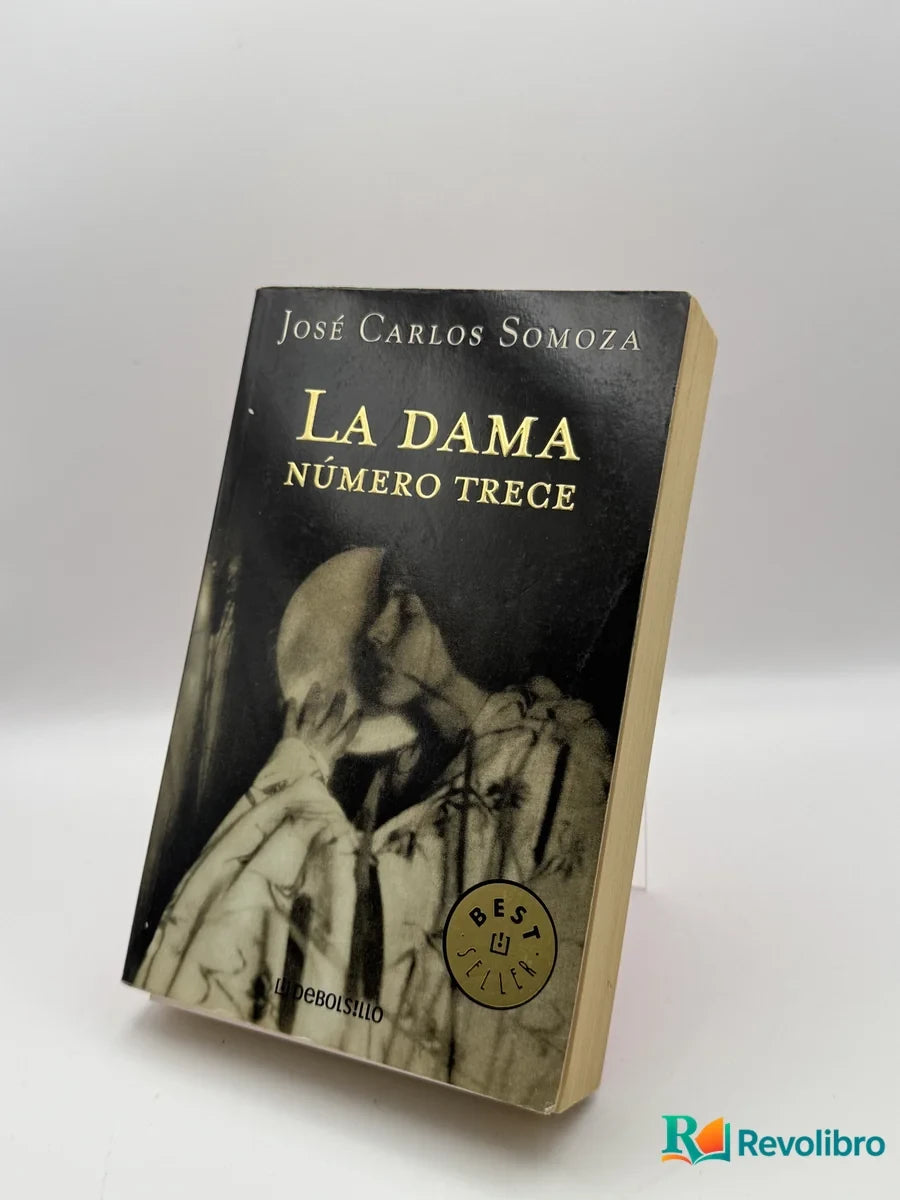 Portada de La dama número trece de José Carlos Somoza, libro de segunda mano