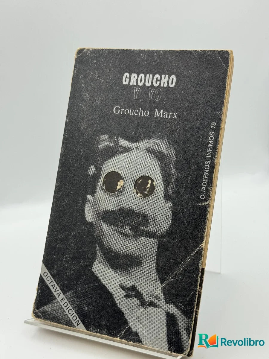 Portada de Groucho y yo de Groucho Marx, libro de segunda mano