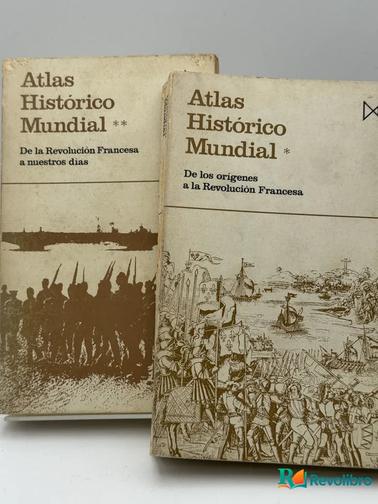 Portada de Atlas Histórico Mundial, libro de segunda mano