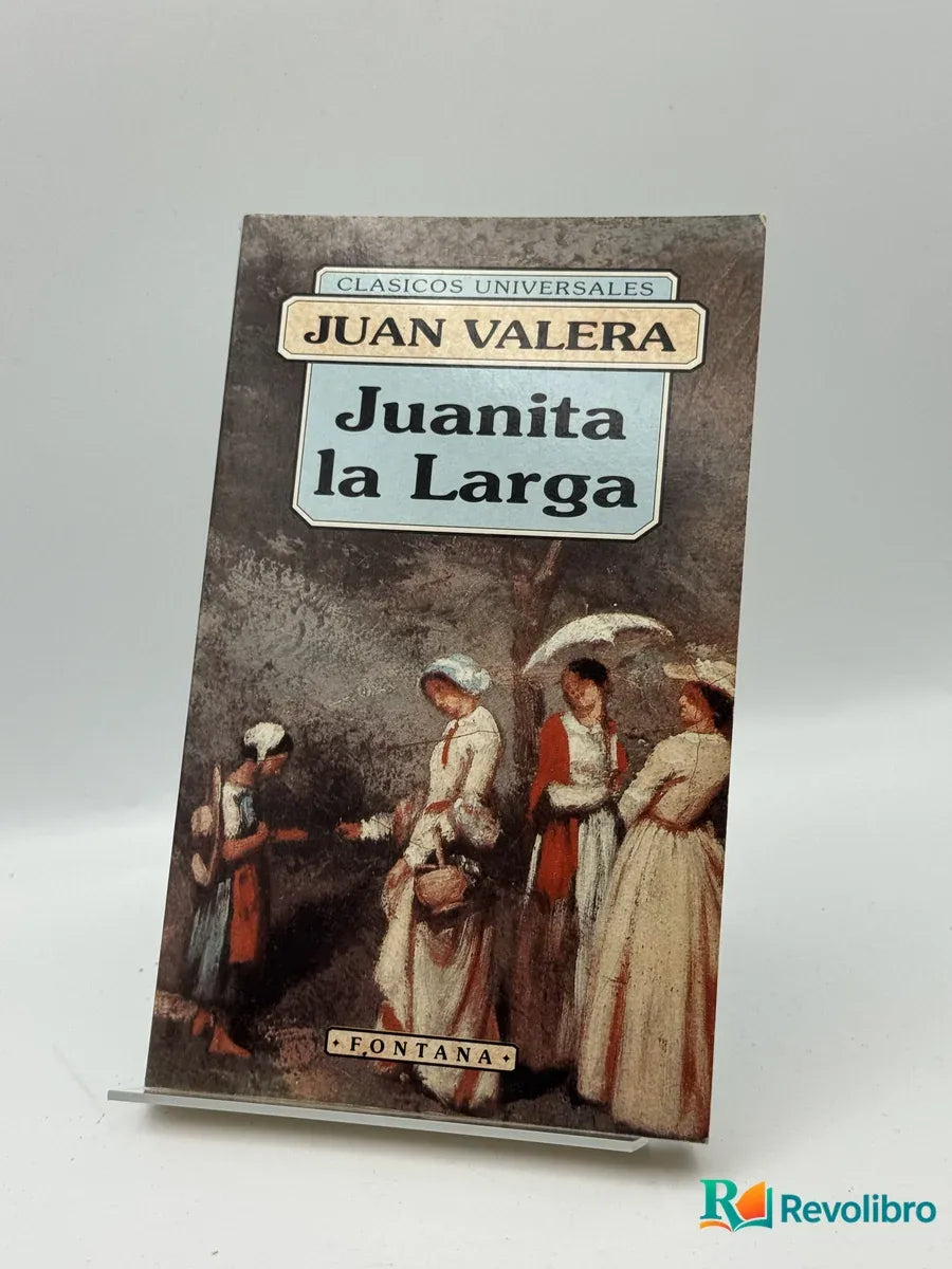 Portada de Juanita la Larga de Juan Valera, libro de segunda mano