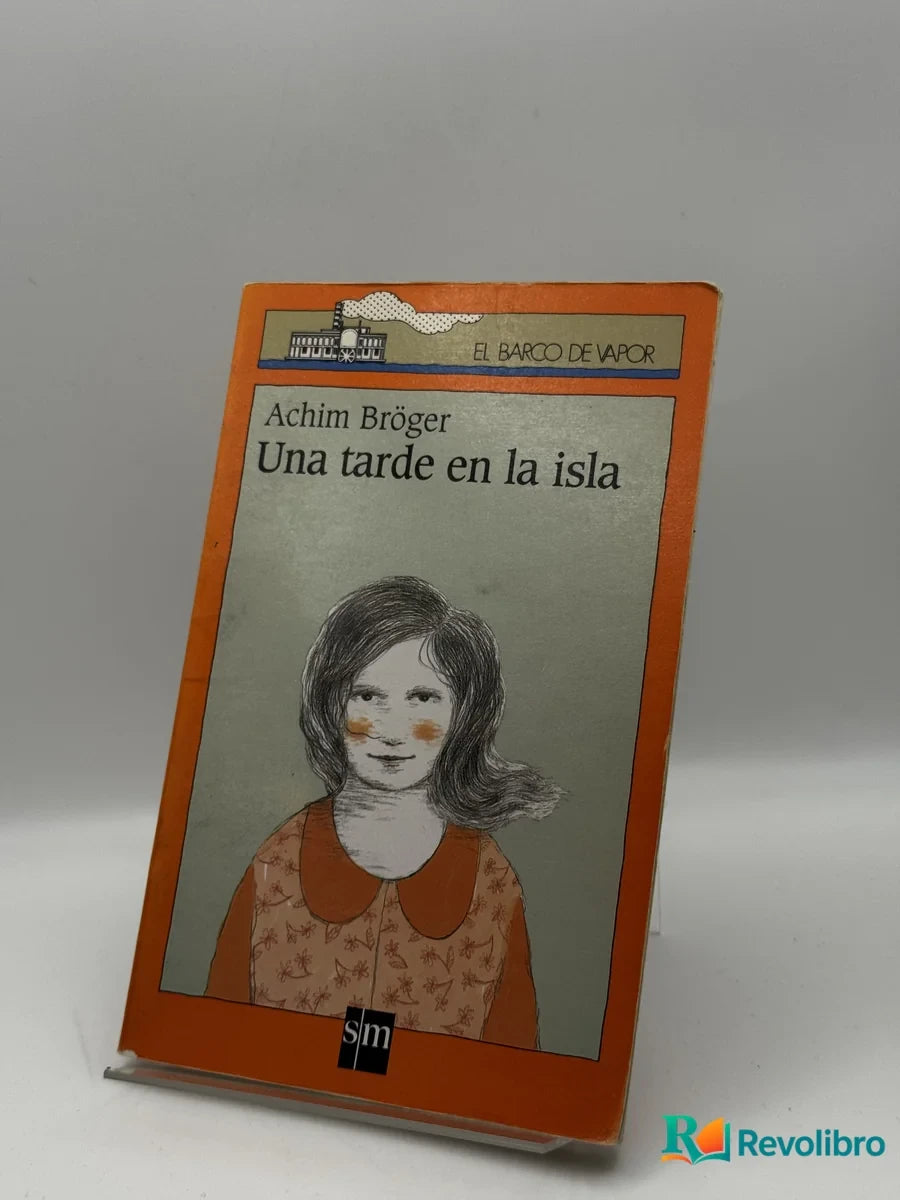 Portada de Una tarde en la isla de Achim Bröger, libro de segunda mano