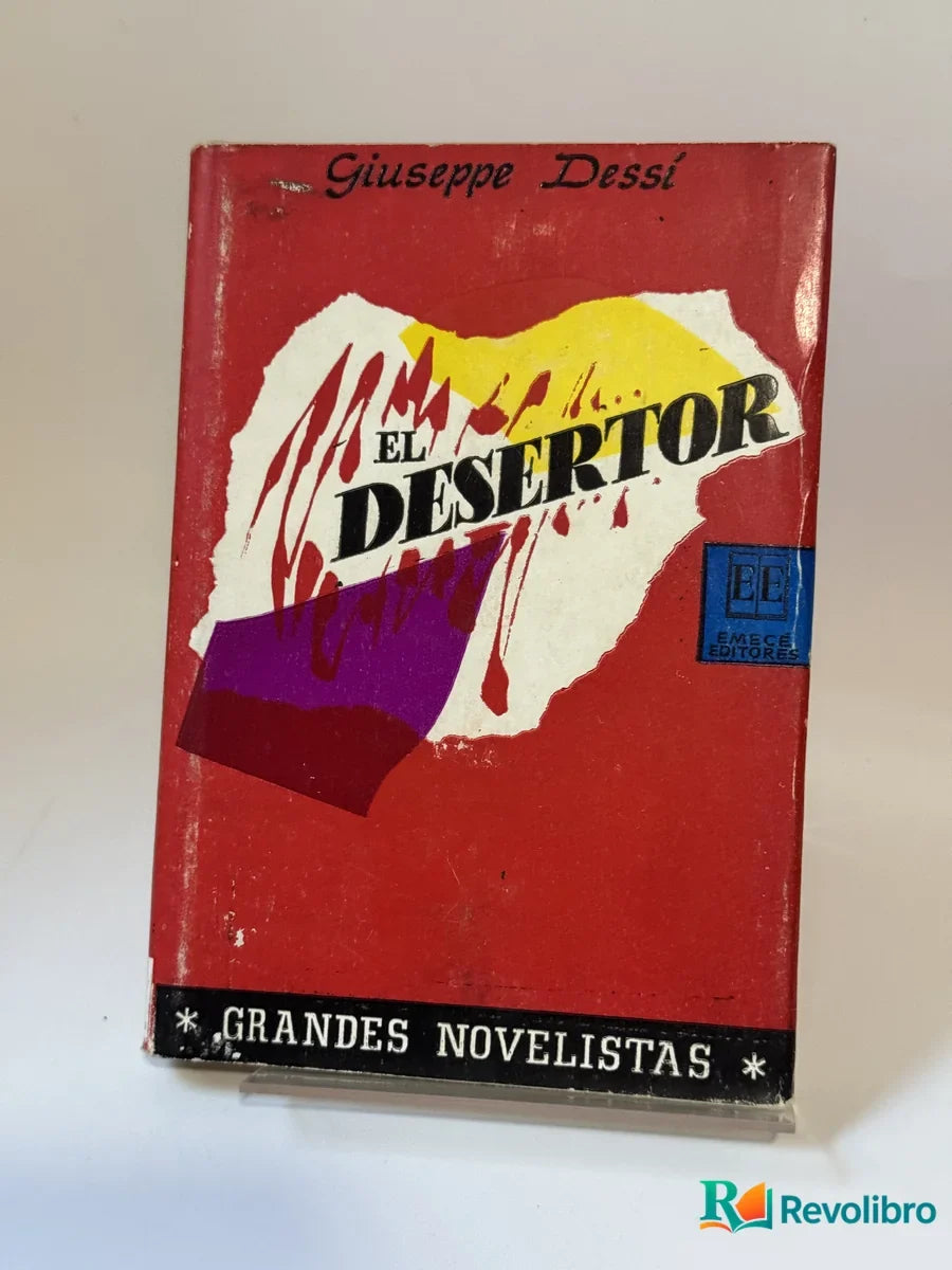Portada de El desertor de Giuseppe Dessi, libro de segunda mano
