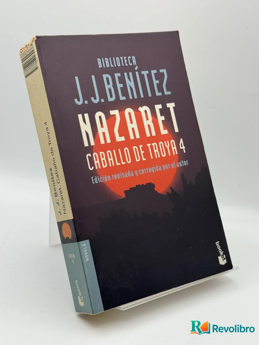 Portada de Nazaret de J.J. Benítez, libro de segunda mano