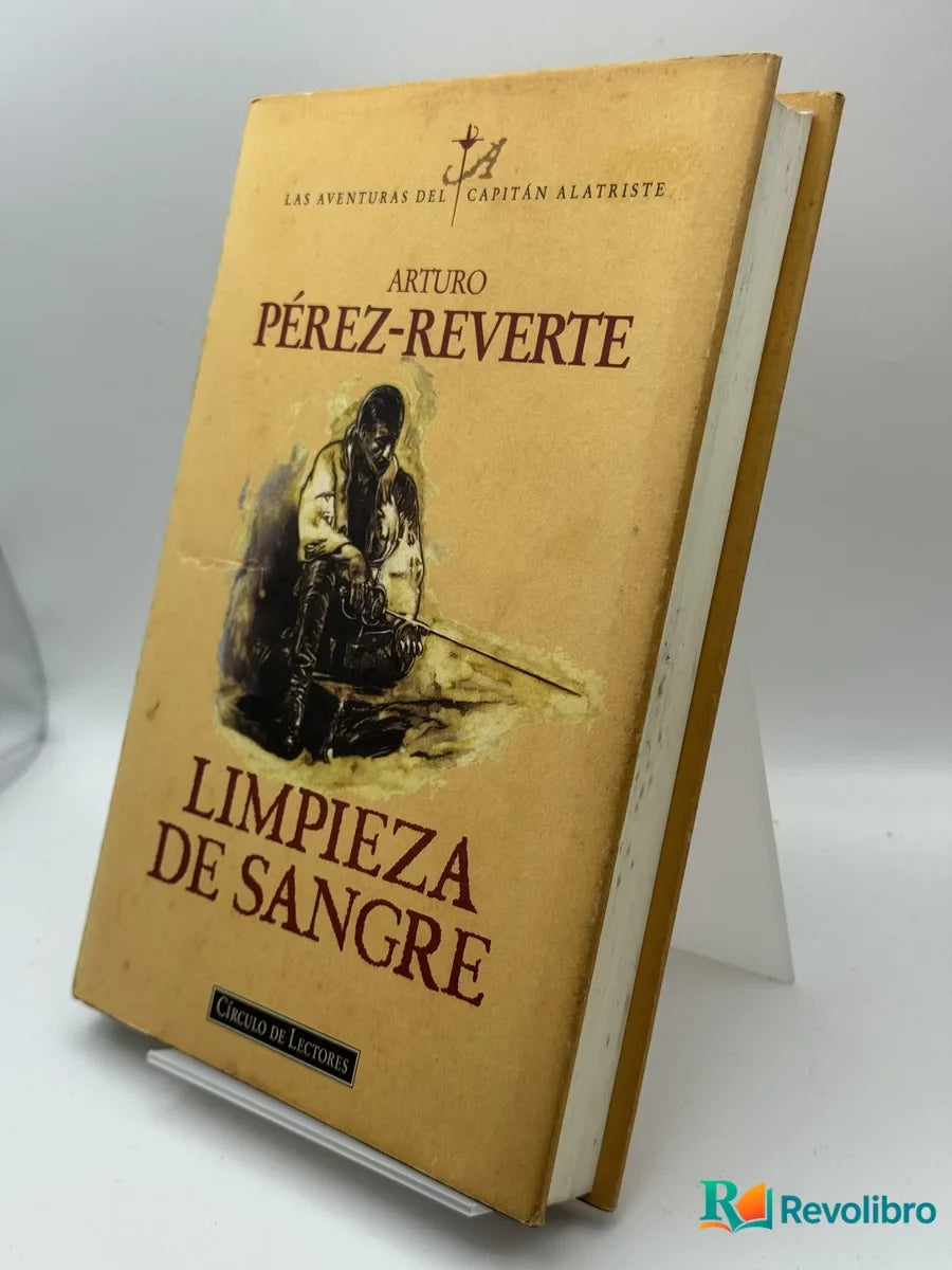 Portada de Limpieza de sangre de Arturo Pérez-Reverte, libro de segunda mano