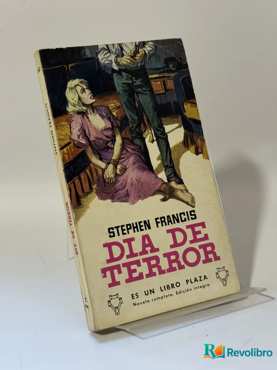 Portada de Día de Terror de Stephen Francis, libro de segunda mano