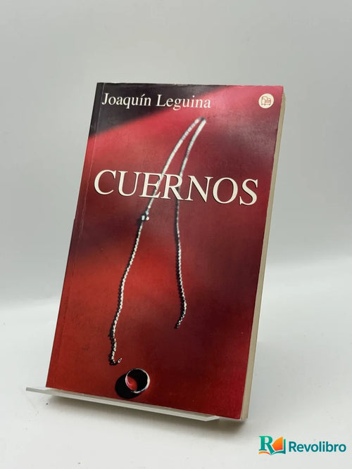 Portada de Cuernos de Joaquín Leguina, libro de segunda mano