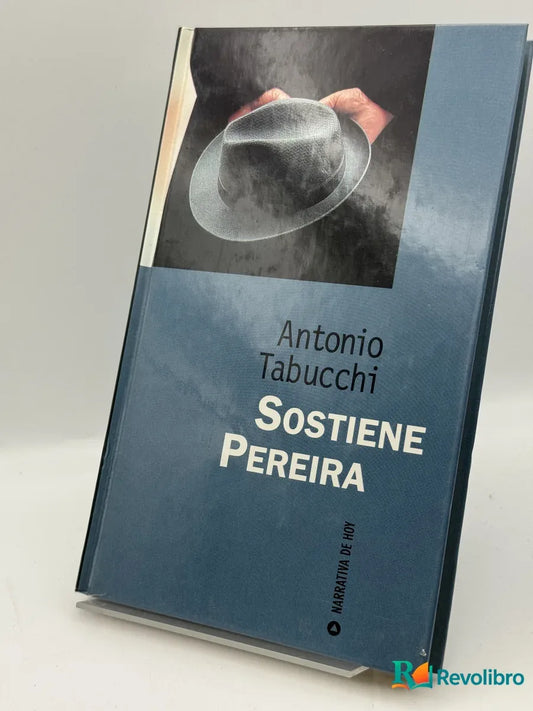 Portada de Sostiene Pereira de Antonio Tabucchi, libro de segunda mano