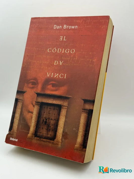 Portada de El código Da Vinci de Dan Brown, libro de segunda mano