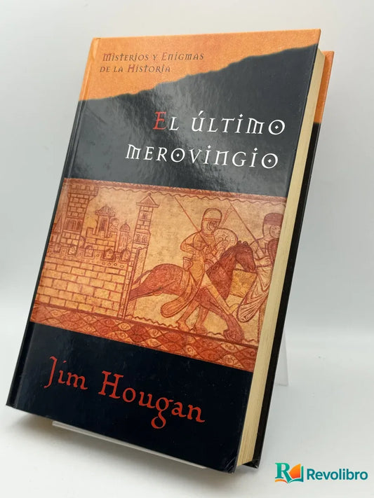 Portada de El último merovingio de Jim Hougan, libro de segunda mano