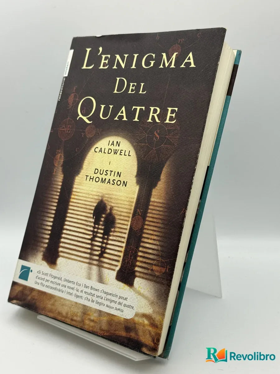 Portada de L'enigma del Quatre de Ian Caldwell y Dustin Thomason, libro de segunda mano