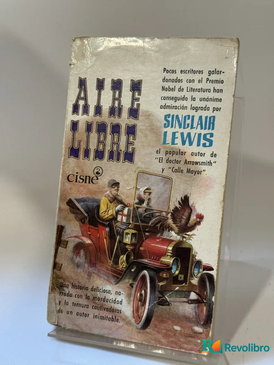 Portada de Aire Libre de Sinclair Lewis, libro de segunda mano