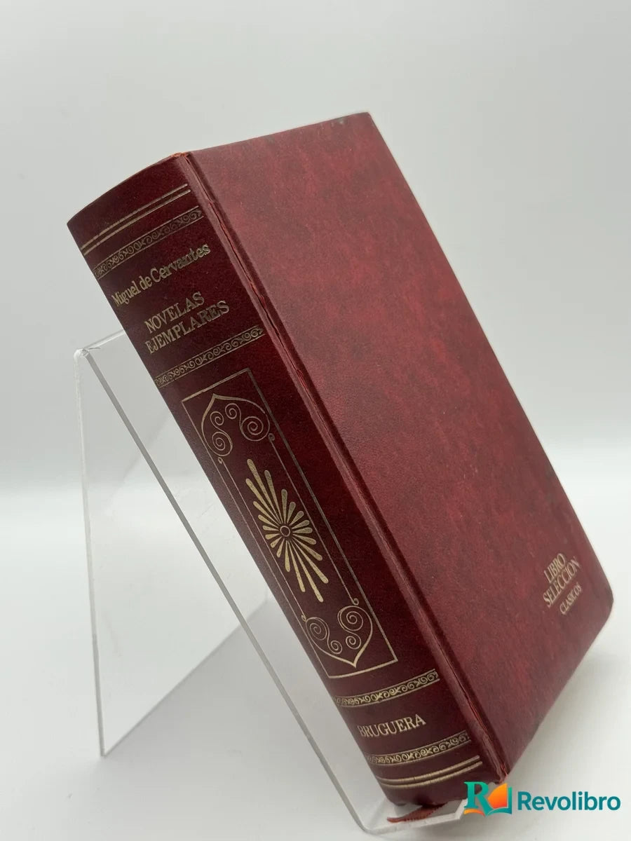 Portada de Novelas Ejemplares de Miguel de Cervantes, libro de segunda mano