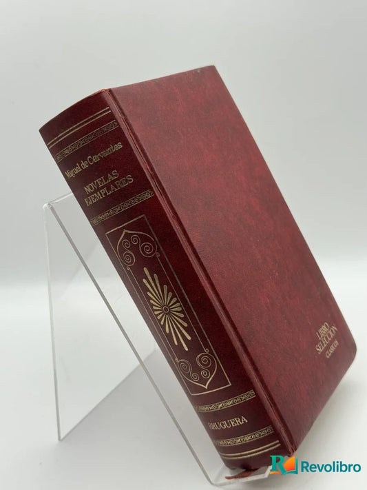 Portada de Novelas Ejemplares de Miguel de Cervantes, libro de segunda mano