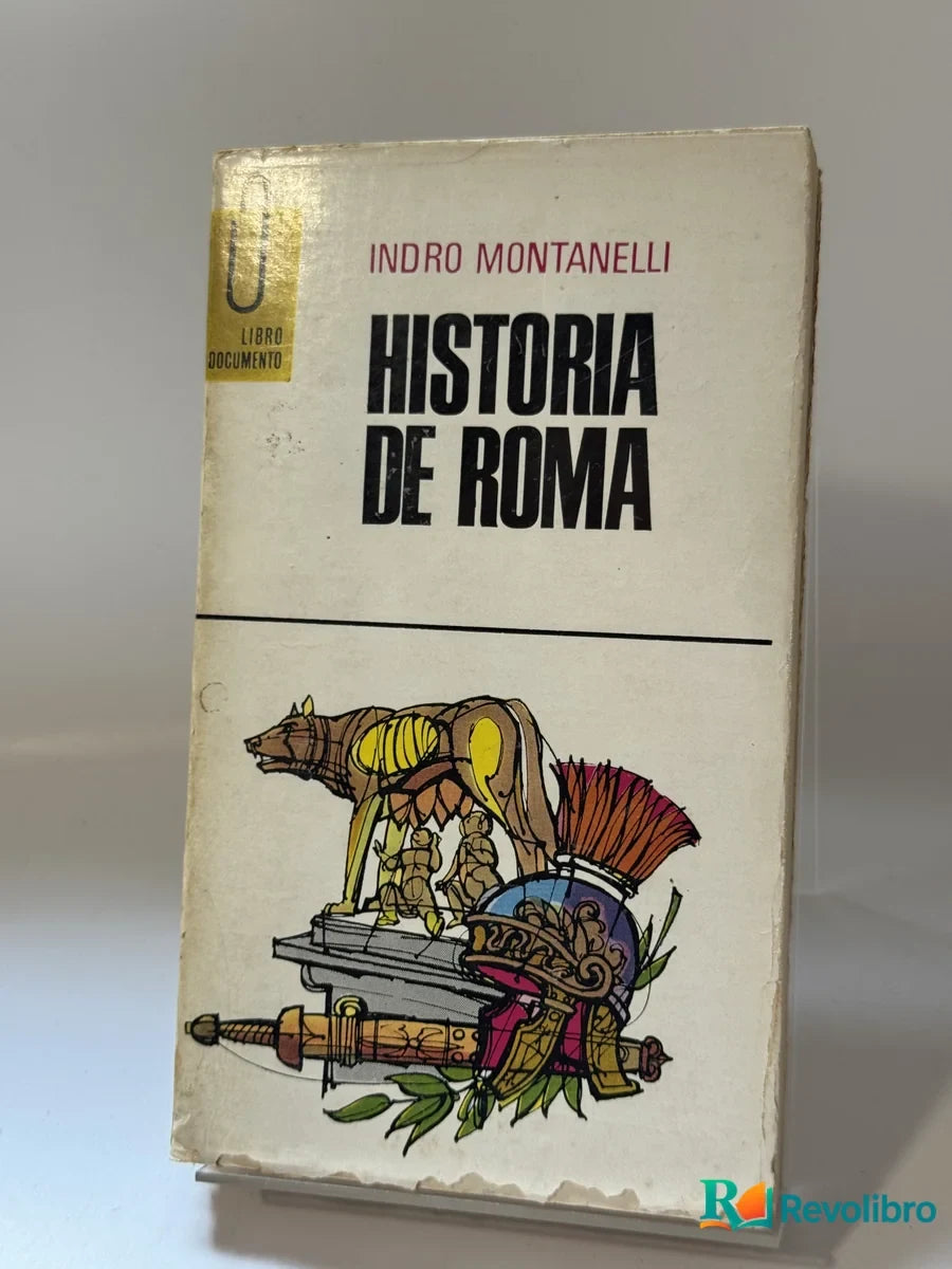 Portada de Historia de Roma de Indro Montanelli, libro de segunda mano