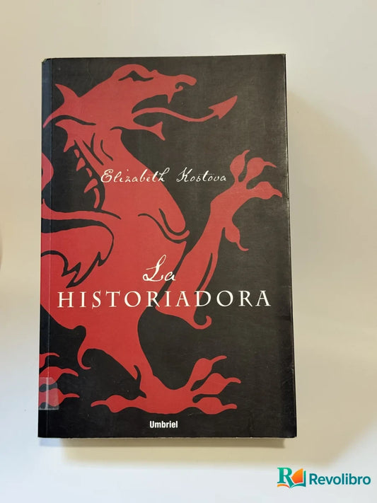 Portada de La Historiadora de Elizabeth Kostova, libro de segunda mano