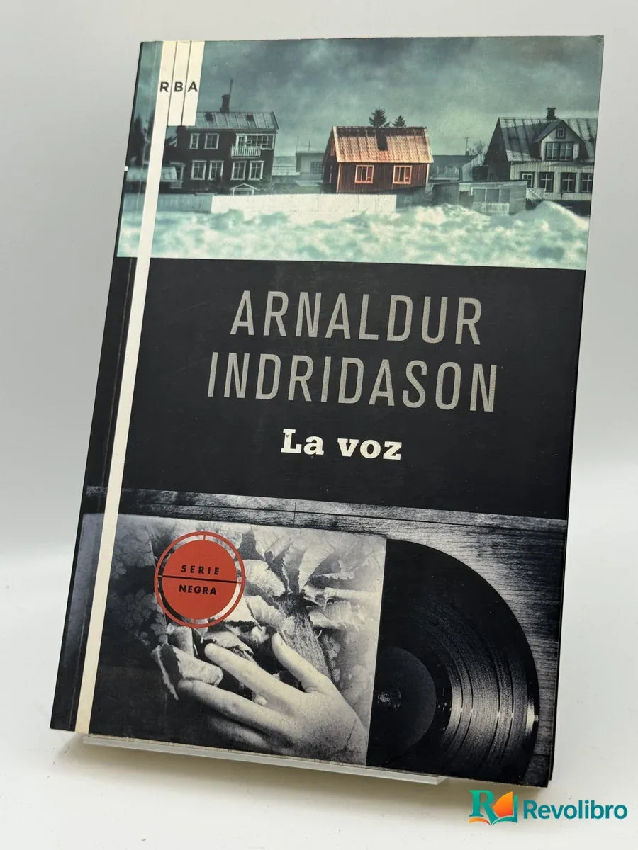 Portada de La voz de Arnaldur Indridason, libro de segunda mano
