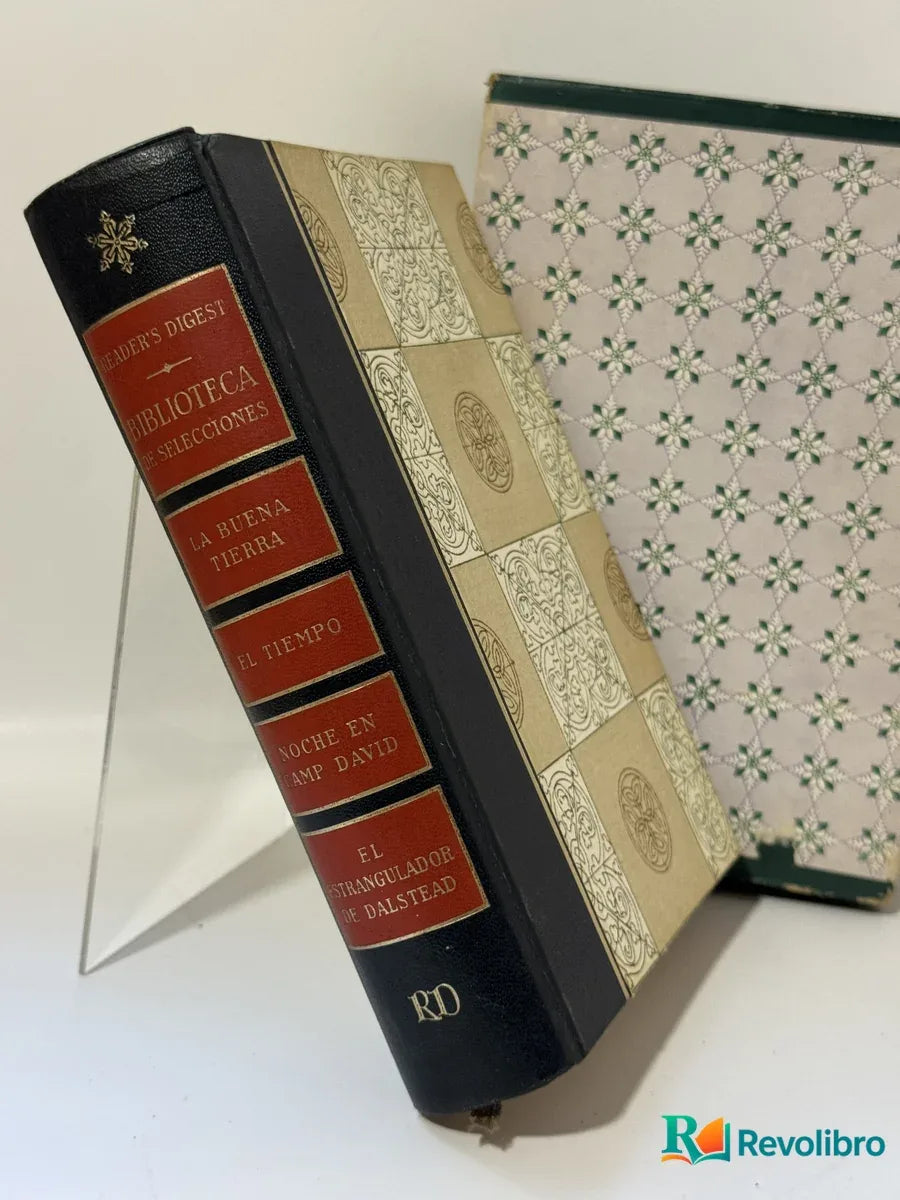 Portada de Biblioteca de Selecciones La buena tierra, El tiempo, Noche en camp David, libro de segunda mano