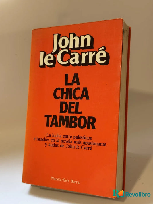 Portada de La chica del tambor de John le Carré, libro de segunda mano