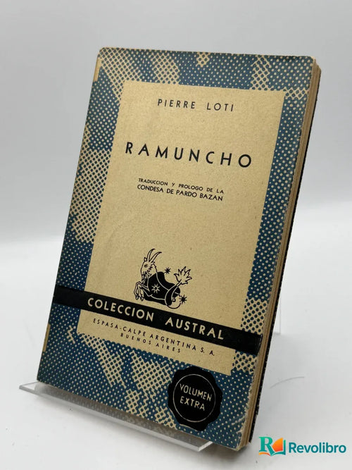 Portada de Ramuncho de Pierre Loti, libro de segunda mano