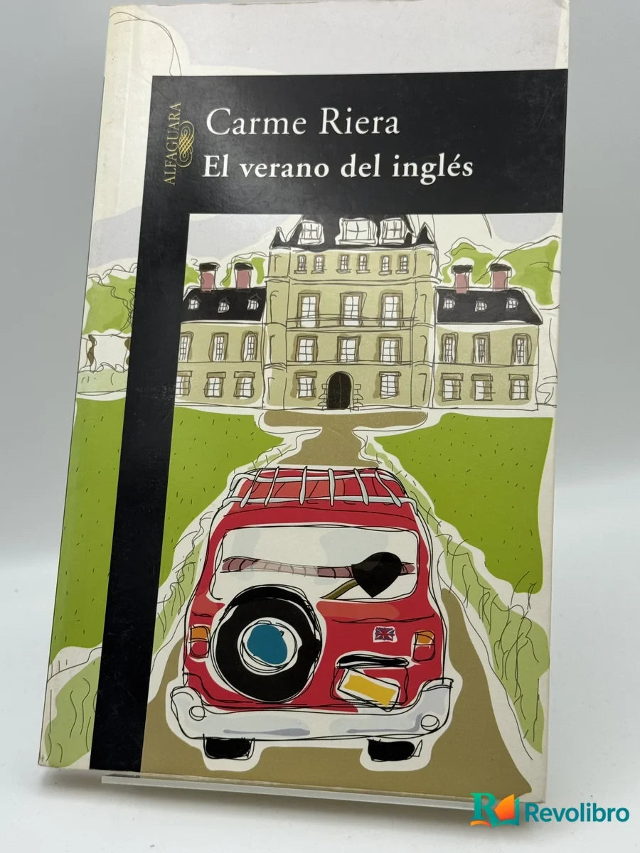 Portada de El verano del inglés de Carme Riera, libro de segunda mano