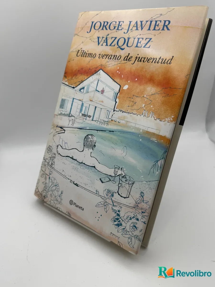 Portada de Último verano de juventud de Jorge Javier Vázquez, libro de segunda mano