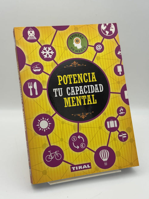 Portada de Potencia tu capacidad mental de Juan Carlos Medina, libro de segunda mano