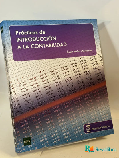 Portada de Prácticas de Introducción a la Contabilidad de Ángel Muñoz Merchante, libro de segunda mano