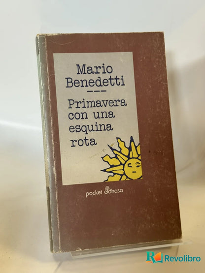 Portada de Primavera con una esquina rota de Mario Benedetti, libro de segunda mano