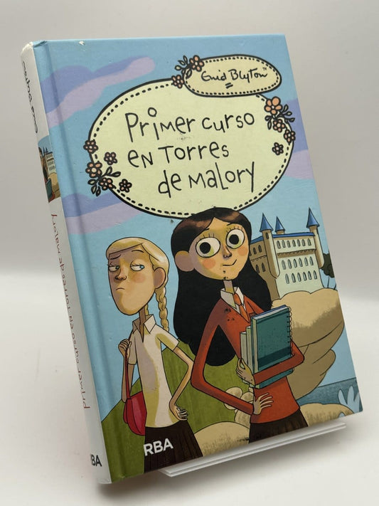 Primer curso en Torres de Malory - Enid Blyton - Portada