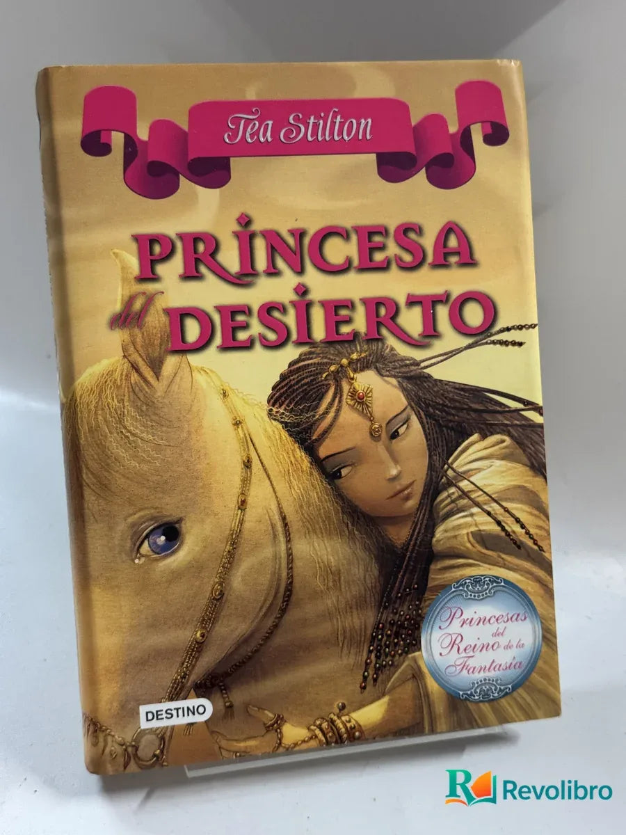 Portada de Princesa del Desierto de Tea Stilton, libro de segunda mano
