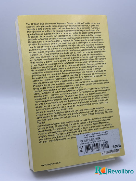 Principiantes - Raymond Carver - Imagen 2