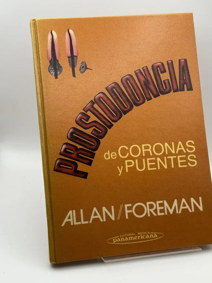 Prostodoncia de coronas y puentes de D. N. Allan | Libro segunda mano - Portada