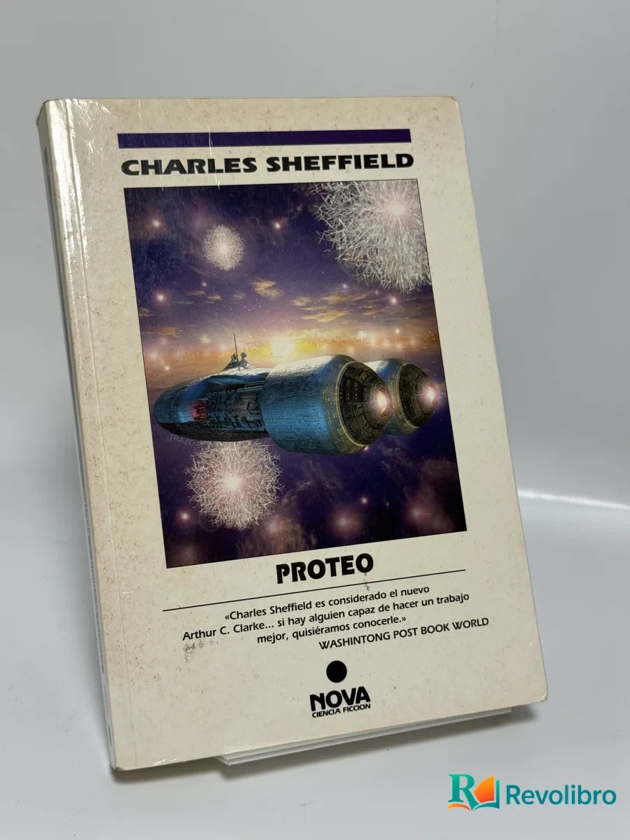Portada de Proteo de Charles Sheffield, libro de segunda mano