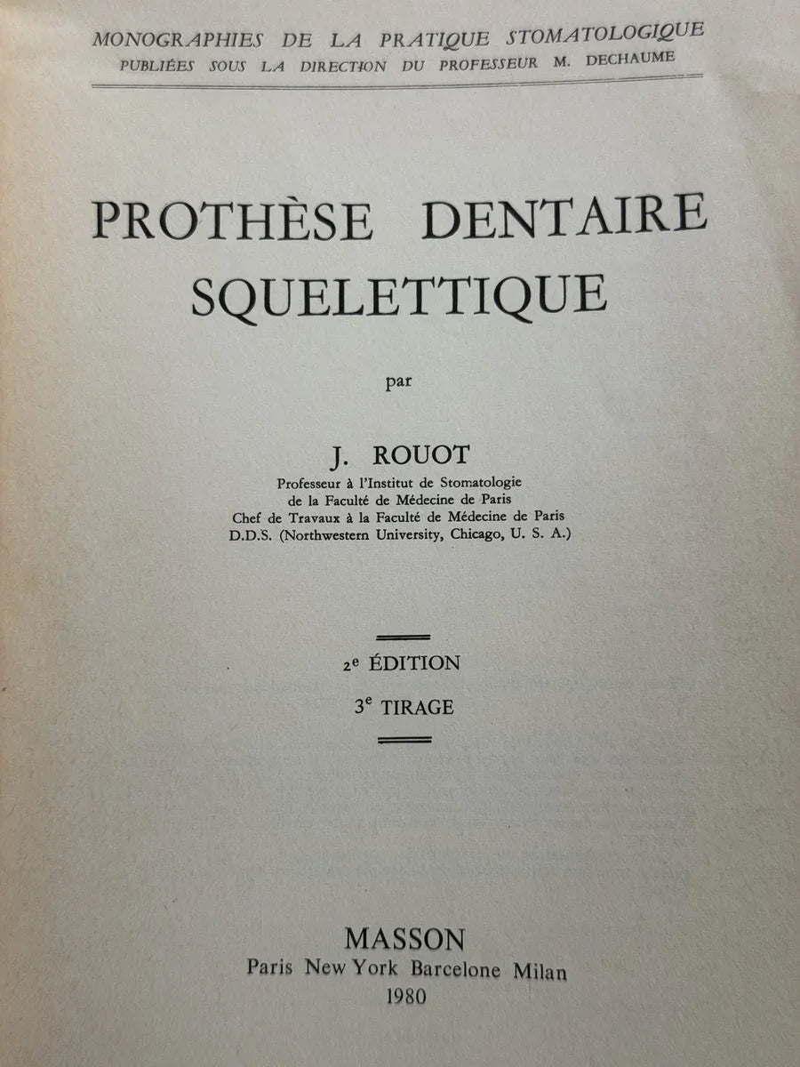 Prothèse dentaire squelettique - Jacques Rouot - Foto 2